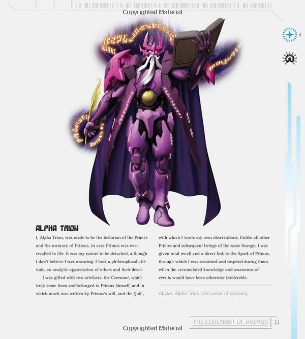 Transformers The Covenant Of Primus Hardcover Mega Preview Of 13 Primes Book Details Image  (18 of 46)